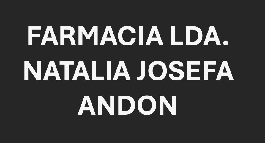 Farmacia Lda. Natalia Josefa Andon — imagen 1