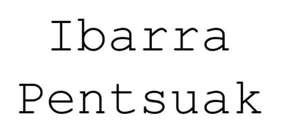 Ibarra Pentsuak — imagen 1