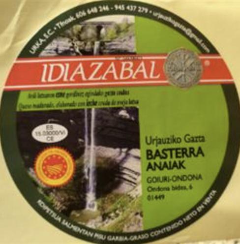 Quesos Basterra Anaiak Gazta — imagen 3